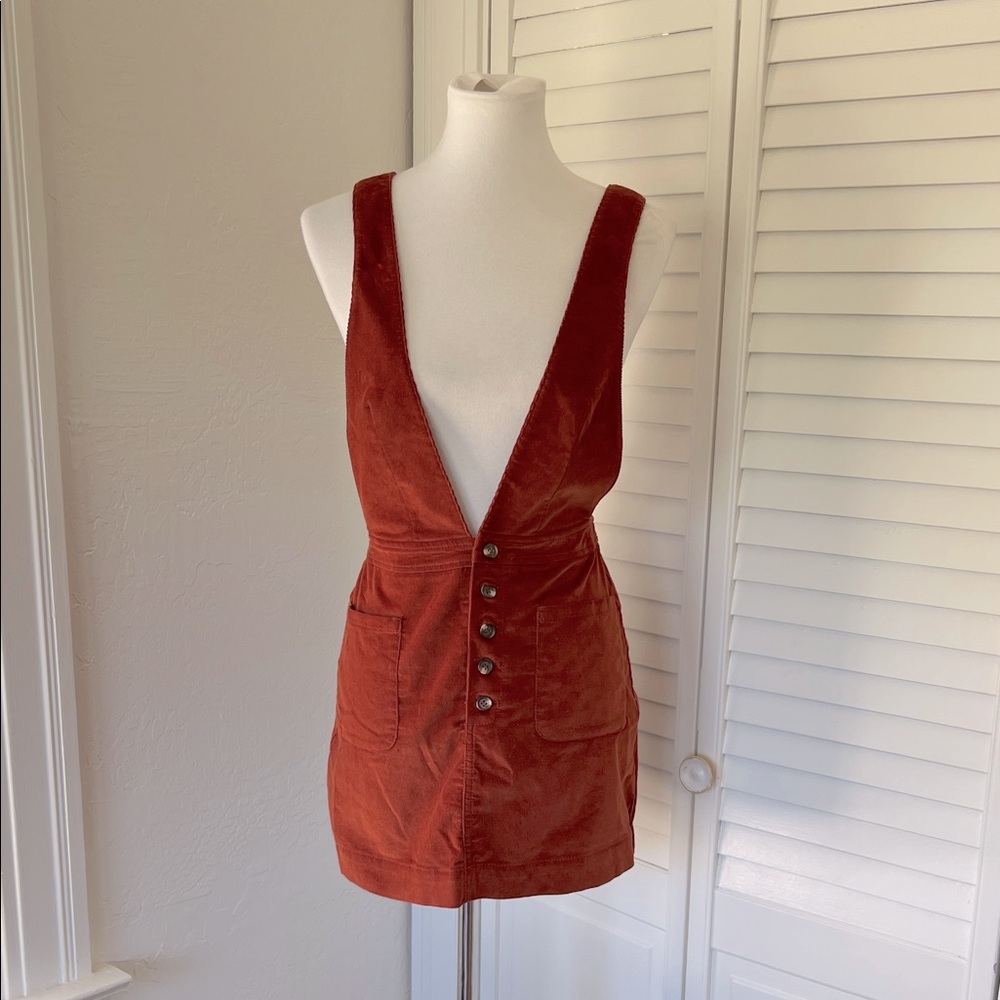 Free People overall minidress